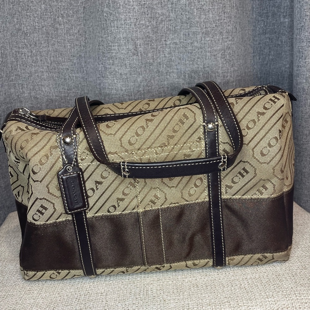 Coach Signature Barrel Bag 2008